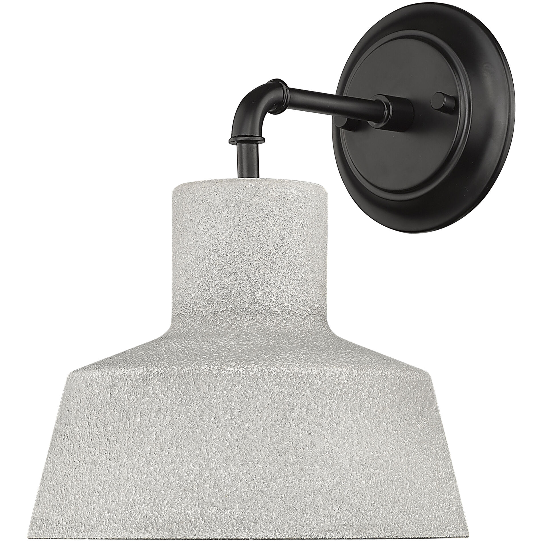 Lloyd 1 Light 11.5 inch Textured Cement Outdoor Wall Sconce